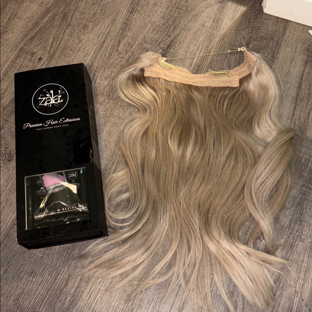 Zala Premium Hair Extensions - Blonde Halo